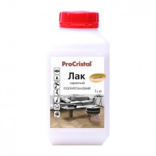 Лак паркетный полиуретановый ProCristal Lacquer IP-16 бесцветный глянцевый, 1.0 л