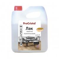 Лак паркетний поліуретановий ProCristal Lacquer IР-16 глянсовий 2.5 л