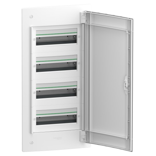 Щит распределительный Schneider Electric XS 13 модулей пластик встроенный белые двери (LVSXN413)