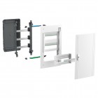 Щит розподільчий Schneider Electric XS 13 модулів пластик  вбудований білі двері (LVSXN413)