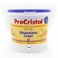 Шпаклевка ProCristal Start Acryl IP-20 белая, 15кг