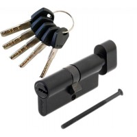 Цилиндровый механизм Avers DM-60-С-BLM (UA) Черный (00035621)