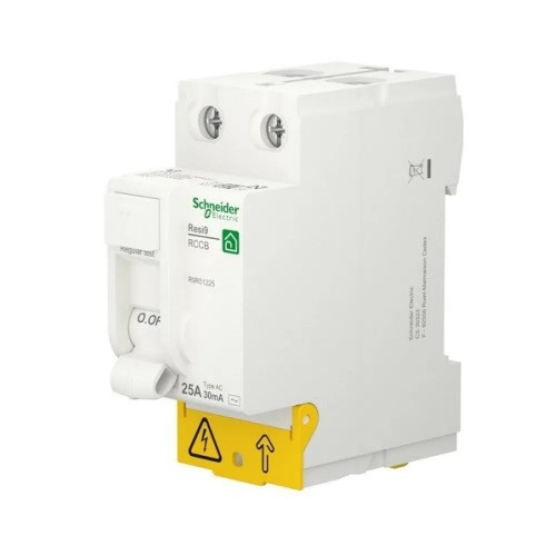 Диференційний вимикач навантаження Schneider Electric Resi9 2P 25A 30mA АС (R9R51225)