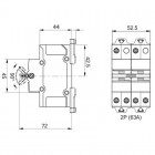 Переключатель Schneider Electric 1-0-2 iSSW Acti9 2P 63A 415V (A9SCO263)