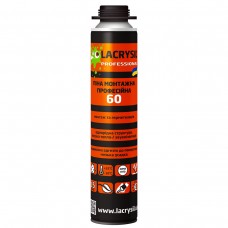 Пена монтажная Lacrysil 60 профессиональная 750 мл