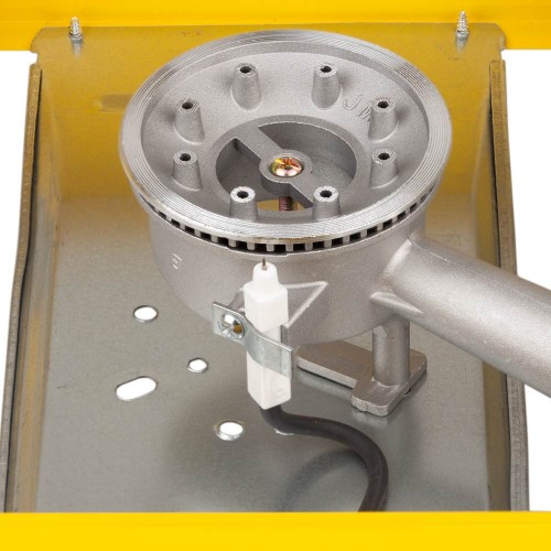 Плита газова двоконфорочна з п'єзопідпалом і адаптером Comfort (кейс) SIGMA (2903461)