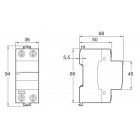 Реле напряжения Schneider Electric 63A 1P+N 230 В 50 Гц (R9A12663)
