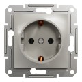 Розетка Schneider Electric Asfora із заземленням Бронза (EPH2900169)