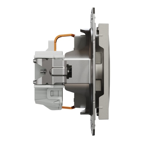 Розетка Schneider Electric Asfora із заземленням Бронза (EPH2900169)