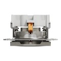 Розетка Schneider Electric Asfora із заземленням Бронза (EPH2900169)
