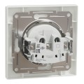 Розетка одинарная без ж/к 16A Schneider Electric Asfora белая (EPH3000121)