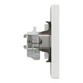 Розетка одинарная без ж/к 16A Schneider Electric Asfora белая (EPH3000121)